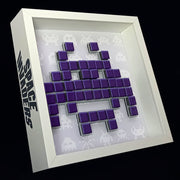 Duke - Space invaders paper mosaïque - Violet