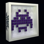 Duke - Space invaders paper mosaïque - Violet
