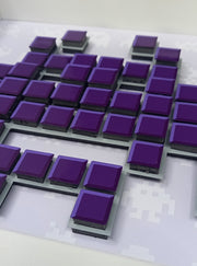 Duke - Space invaders paper mosaïque - Violet