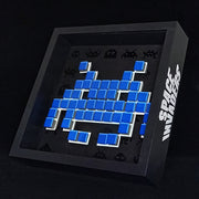 Eicher - Mosaico di carta Space Invaders - Blu