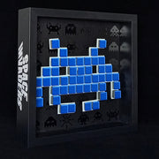 Eicher - Mosaico di carta Space Invaders - Blu