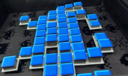 Eicher - Mosaico di carta Space Invaders - Blu