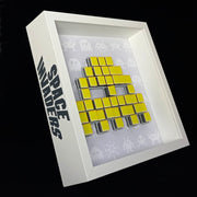 Ghost - Space invaders paper mosaïque - Jaune
