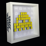 Ghost - Space invaders paper mosaïque - Jaune