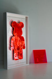 Bearbrick Orange Gold