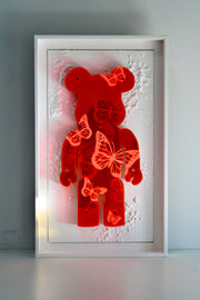 Bearbrick Orange Gold