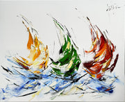 Die Segelboote