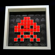 Jendell - Mosaico de papel Space Invaders - Vermelho