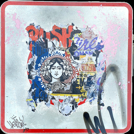 Marianne Obey Road Sign #1