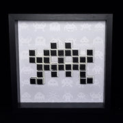 Missa - Mosaico di carta Space Invaders - Nero