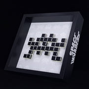 Missa - Mosaico di carta Space Invaders - Nero