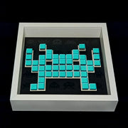 Perry - Space invaders paper mosaïque - Vert
