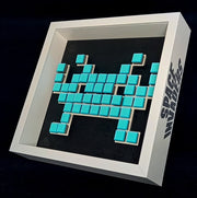 Perry - Space invaders paper mosaïque - Vert