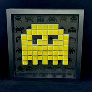Sheller - Mosaico di carta Space Invaders - Giallo