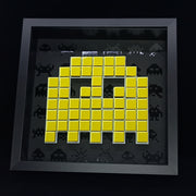 Sheller - Mosaico di carta Space Invaders - Giallo
