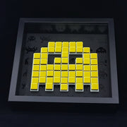 Sheller - Mosaico di carta Space Invaders - Giallo