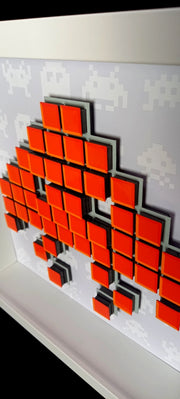 Ziggy - Space invaders paper mosaïque