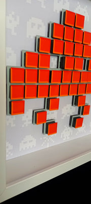 Ziggy - Space invaders paper mosaïque