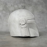 Caçador - Capacete Mandaloriano - Cinza