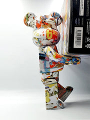 Andy Warhol x Jean Michel Basquiat Bearbrick - 400%