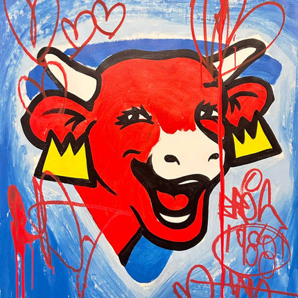 La Vache Qui Rit Street Art