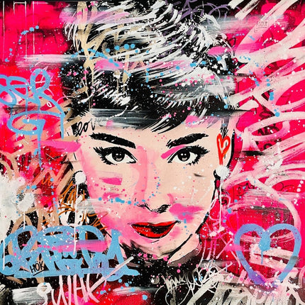 Audrey Hepburn Graffity NYC - HÖK