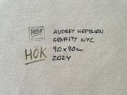 Audrey Hepburn Graffity NYC - HÖK