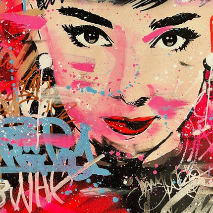 Audrey Hepburn Graffity NYC - HÖK