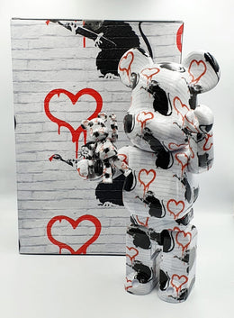 Banksy Love Rat Bearbrick - 400 % & 100 %