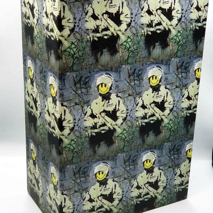 Bearbrick Banksy Riot Cop - 400% & 100%