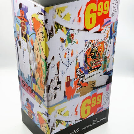 Andy Warhol x Jean Michel Basquiat Bearbrick - 400%