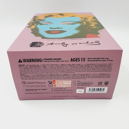 Bearbrick Marilyn 25 - Andy Warhol (after) - 400% & 100%