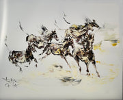 Chevaux au galop