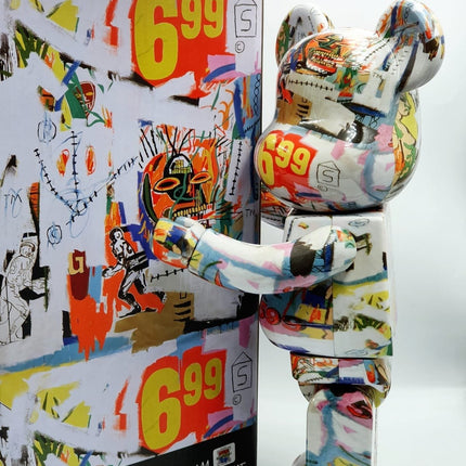 Andy Warhol x Jean Michel Basquiat Bearbrick - 400%