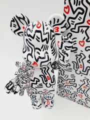 Bearbrick Keith Haring V8 - 400% & 100%