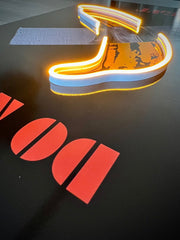 Banana Pop Led Wall Art