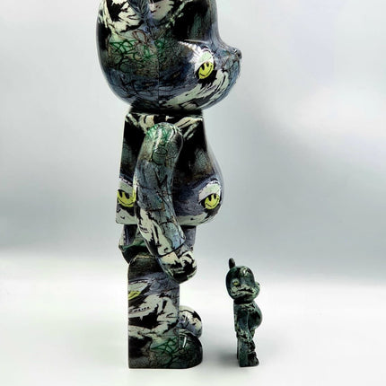 Bearbrick Banksy Riot Cop - 400% & 100%