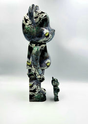 Bearbrick Banksy Riot Cop - 400% & 100%
