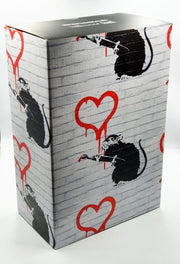 Banksy Love Rat Bearbrick - 400% & 100%