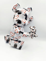 Banksy Love Rat Bearbrick - 400% & 100%