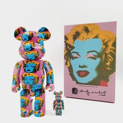 Bearbrick Marilyn 25 - Andy Warhol (after) - 400% & 100%