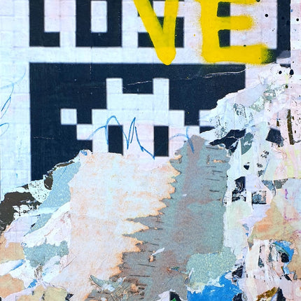 Lost Love - Invader Urban Wall