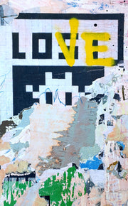 Lost Love - Invader Urban Wall