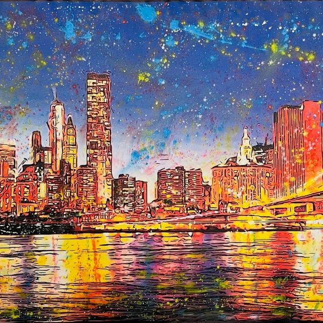 Manhattan At Night - Joaquim Falcó