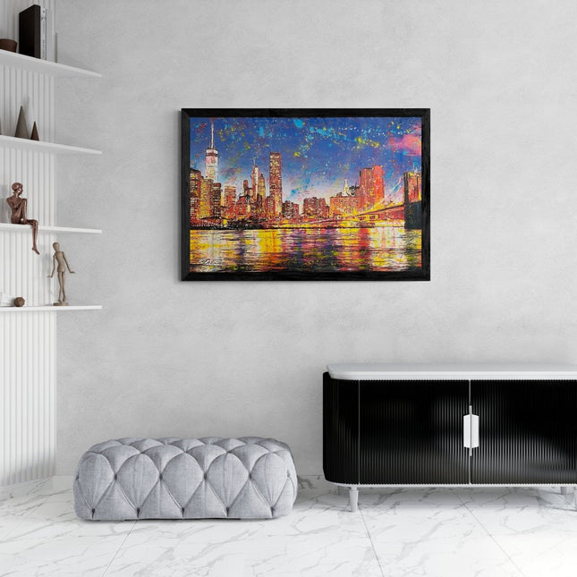 Manhattan At Night - Joaquim Falcó