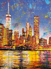 Manhattan At Night - Joaquim Falcó