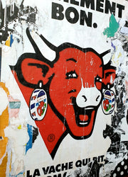 Urban cow - The Laughing Cow