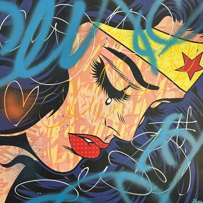 A Crying Wonder Woman - Dillon Boy