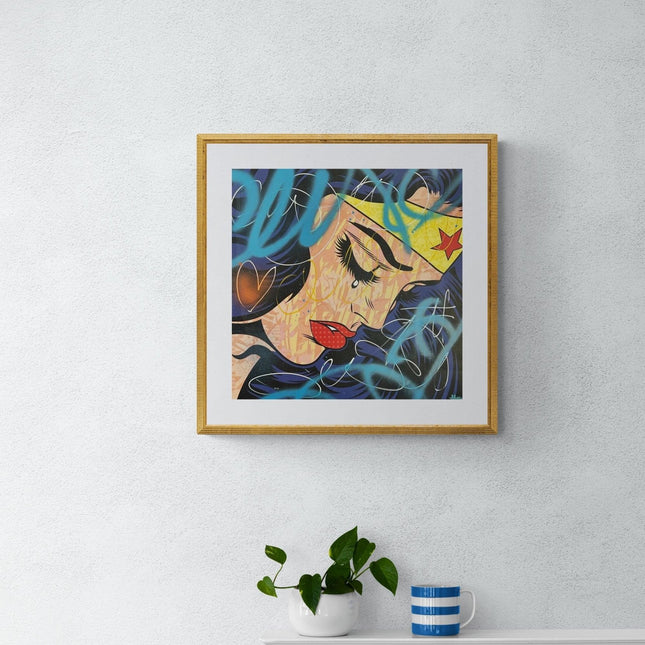 A Crying Wonder Woman - Dillon Boy