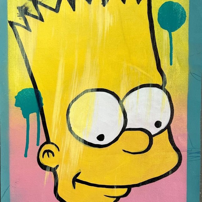 Bart Simpson Cartoon Pop Art - Dillon Boy